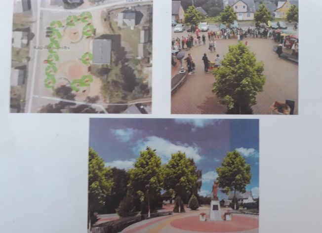 Kapčiamiesčio miestelio centrinės aikštės infrastruktūros gerinimas